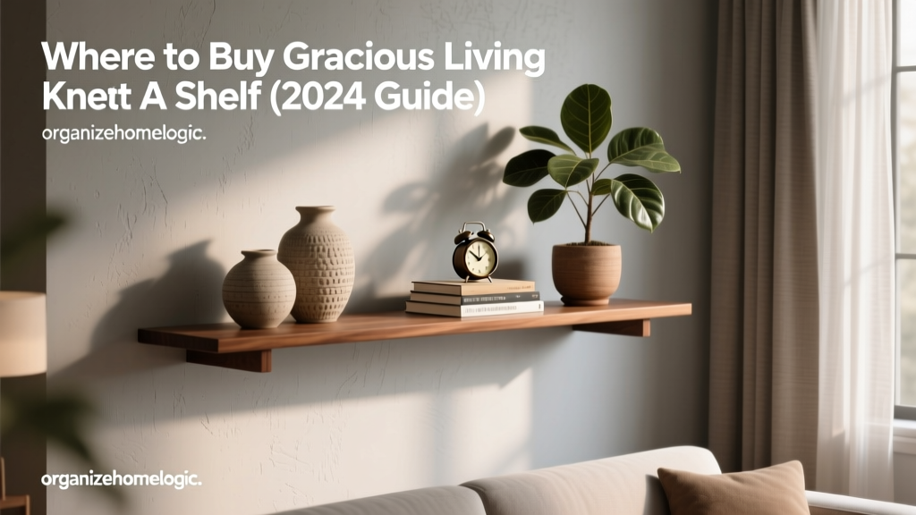 Where to Buy Gracious Living Knect A Shelf (2024 Guide)