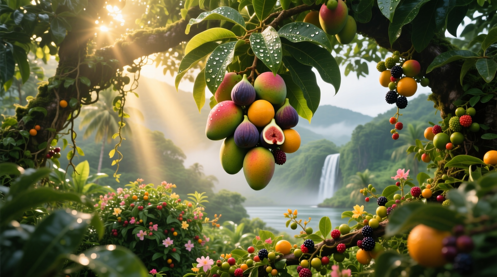 trees and plants that grow fruit all year round