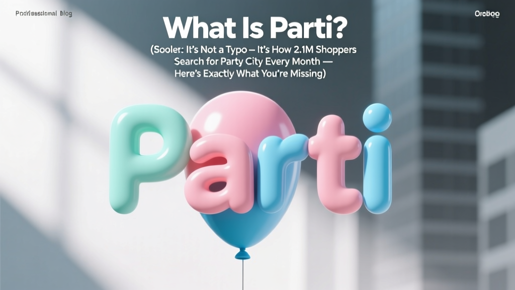 What Is Parti? (Party City’s Viral Search Term)