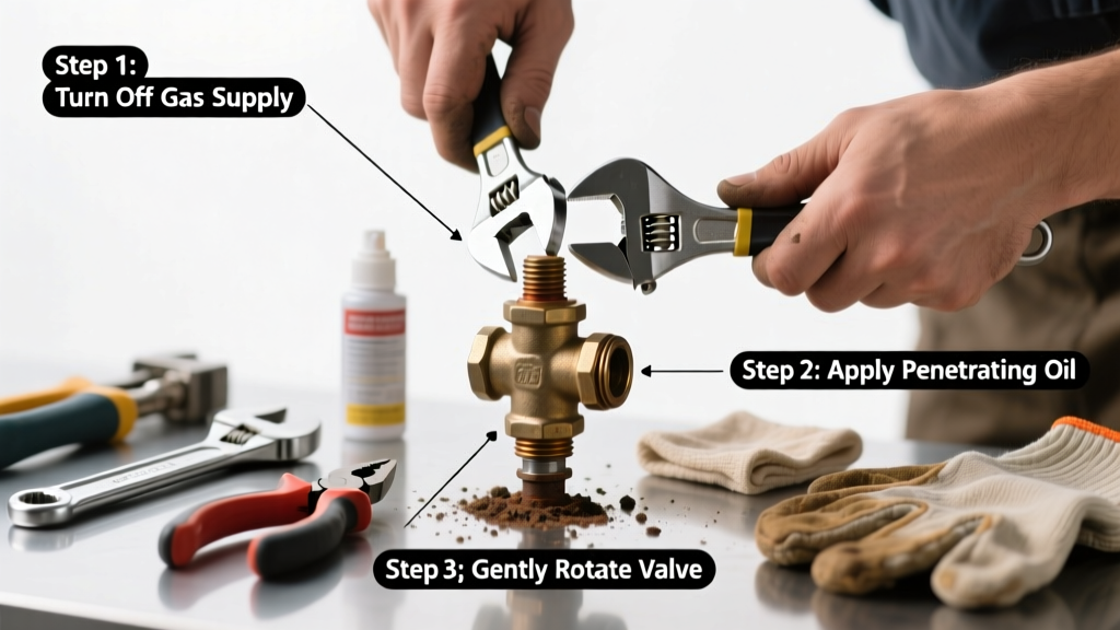 Fixing a Stuck Gas Valve: Step-by-Step Repair Guide
