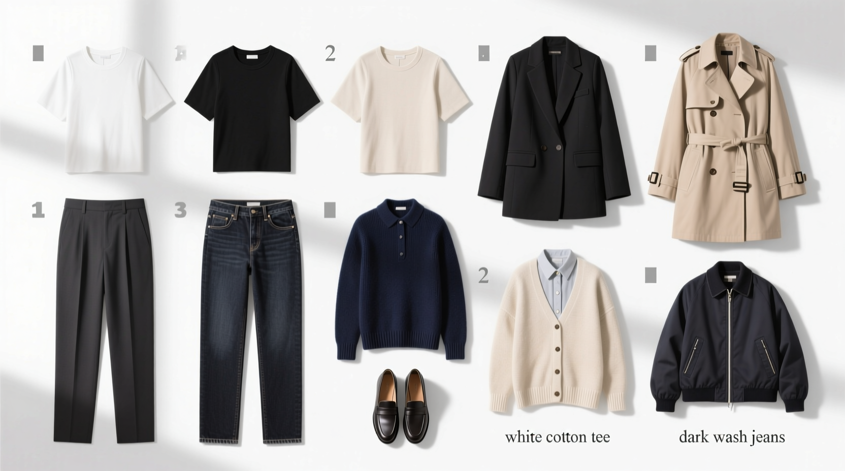 capsule wardrobe checklist basics you actually need for a clutter free closet