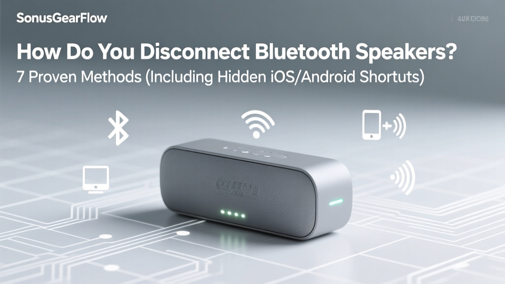 How to Disconnect Bluetooth Speakers (2026)