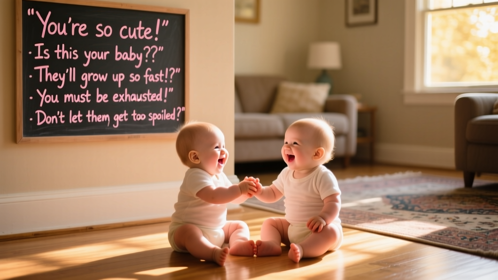 What Strangers *Actually* Say When They See Two Kids Under Two — And Why It Matters for Parental Well-Being