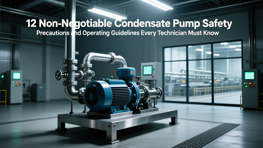 12 Critical Condensate Pump Safety Rules Technicians Miss
