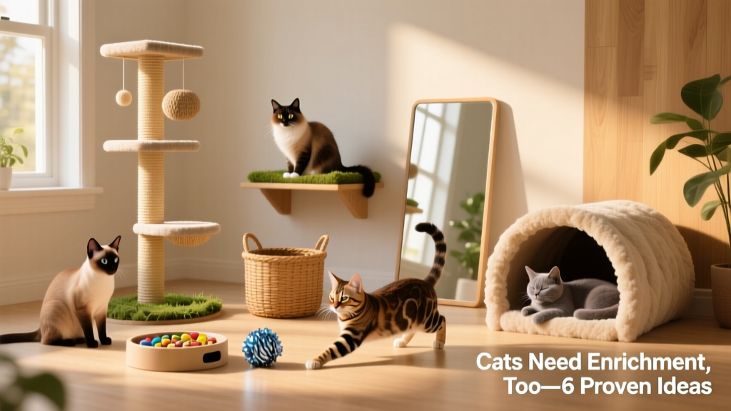 Cats Need Enrichment, Too—Here Are 6 Ideas on How to Provide It