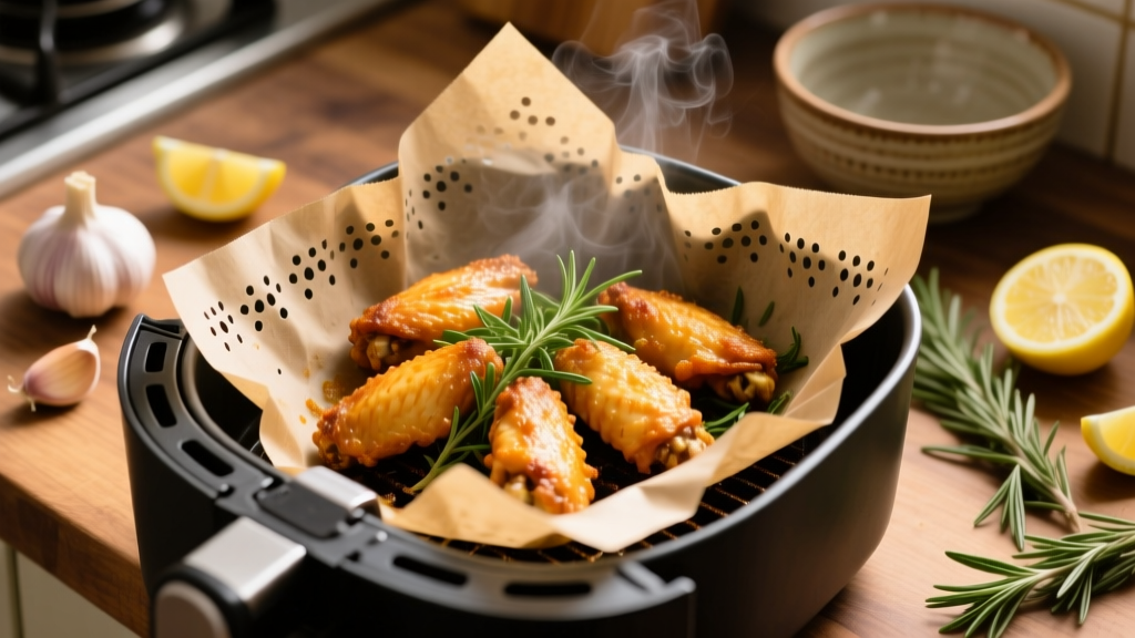 DIY Perforated Parchment Paper for Air Fryer
