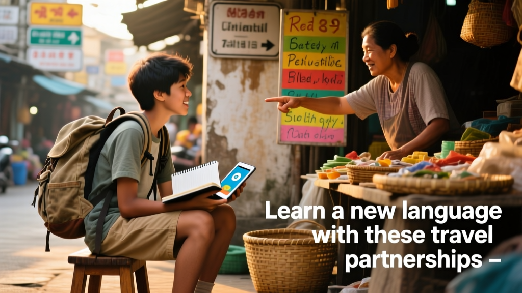 Learn A New Language With These Travel Partnerships: Real-World Immersion Without Breaking the Bank