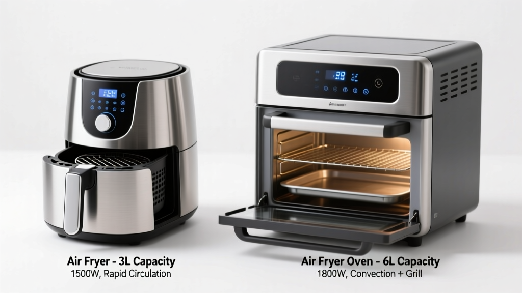 Air Fryer vs Air Fryer Oven: Key Differences Explained