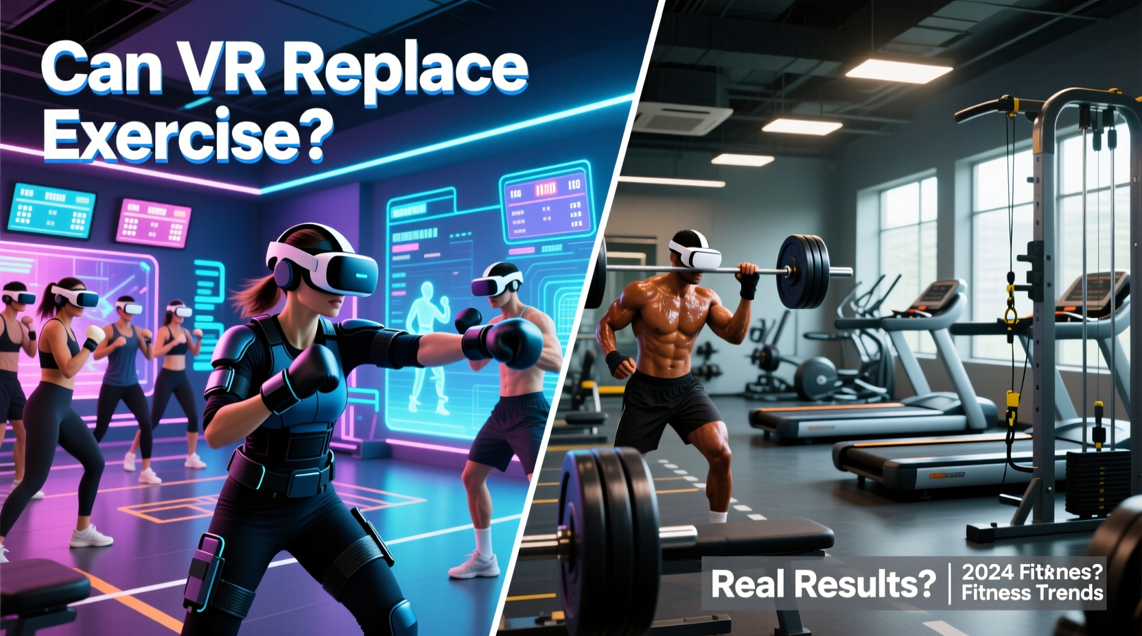 vr fitness games vs gym workouts can virtual reality replace exercise