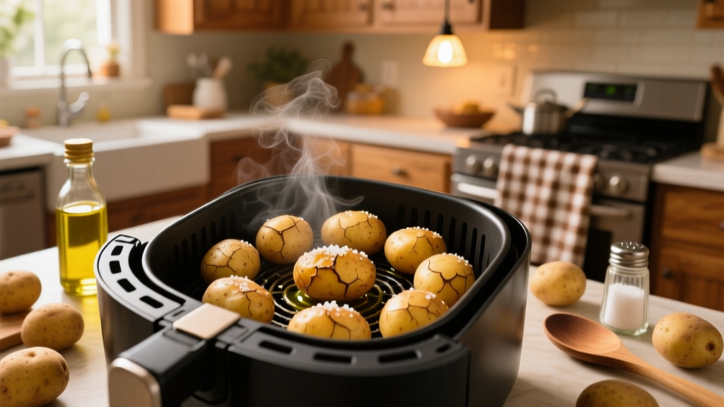 How to Cook Whole Potatoes in an Air Fryer (Crispy & Safe)