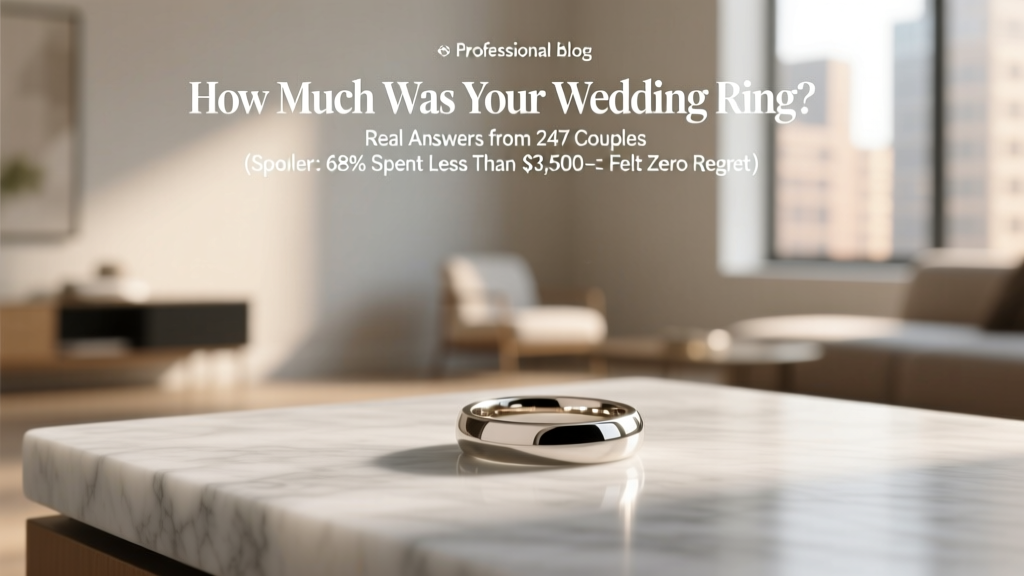 Wedding Ring Cost: What 247 Couples Really Spent (2026)
