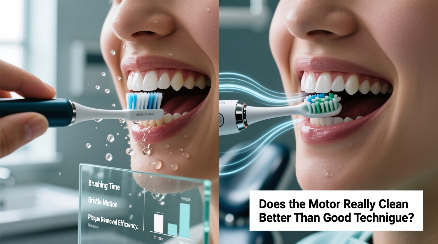 manual vs electric toothbrush does the motor really clean better than good technique