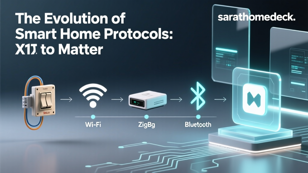 The Evolution of Smart Home Protocols: X10 to Matter