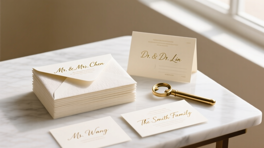 Wedding Invitation Envelope Labeling: 7-Step Checklist