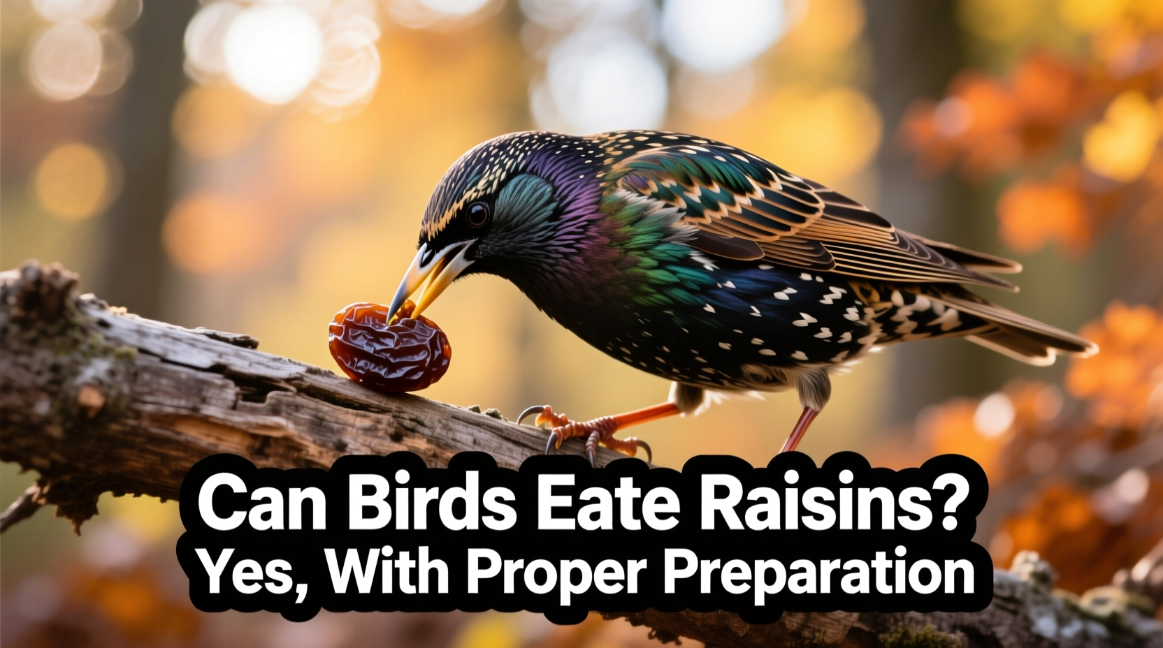 can birds eat raisins