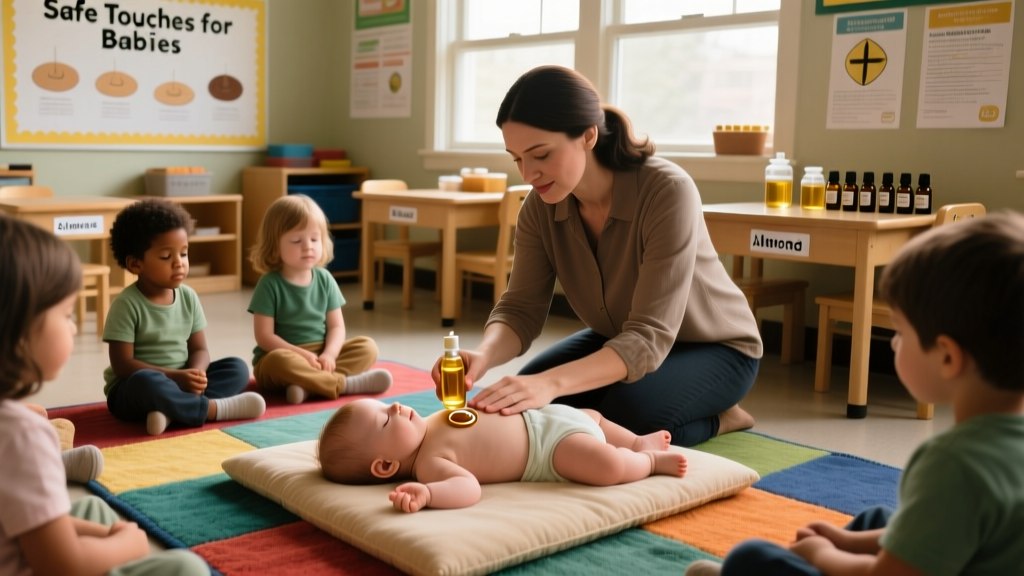Safe Use of Almond Oil for Baby Massage: Evidence-Based Guidelines for Parents and Caregivers