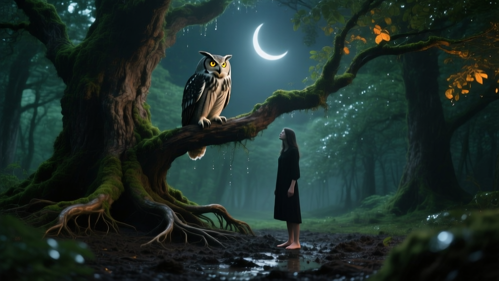 Owl and Tree: Combined Dream Symbolism