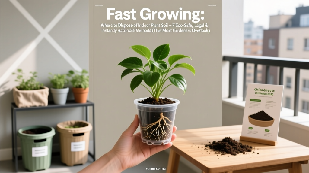 How to Dispose of Indoor Plant Soil Safely (2026)