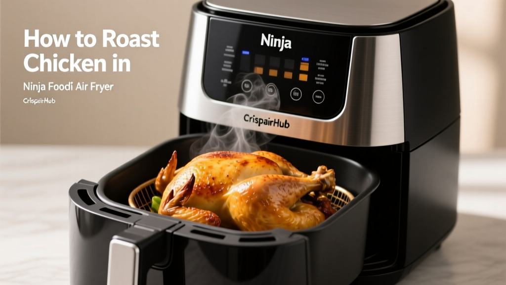 How to Roast Chicken in Ninja Foodi Air Fryer