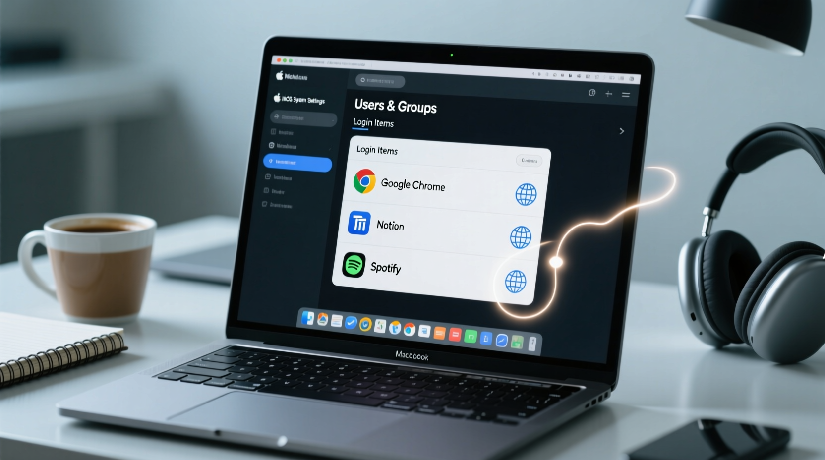use os xs login items to launch web sites at startup