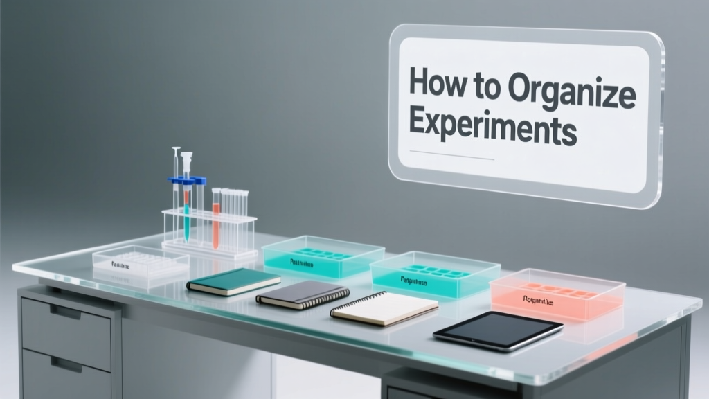 How to Organize Experiments for Parents & Educators