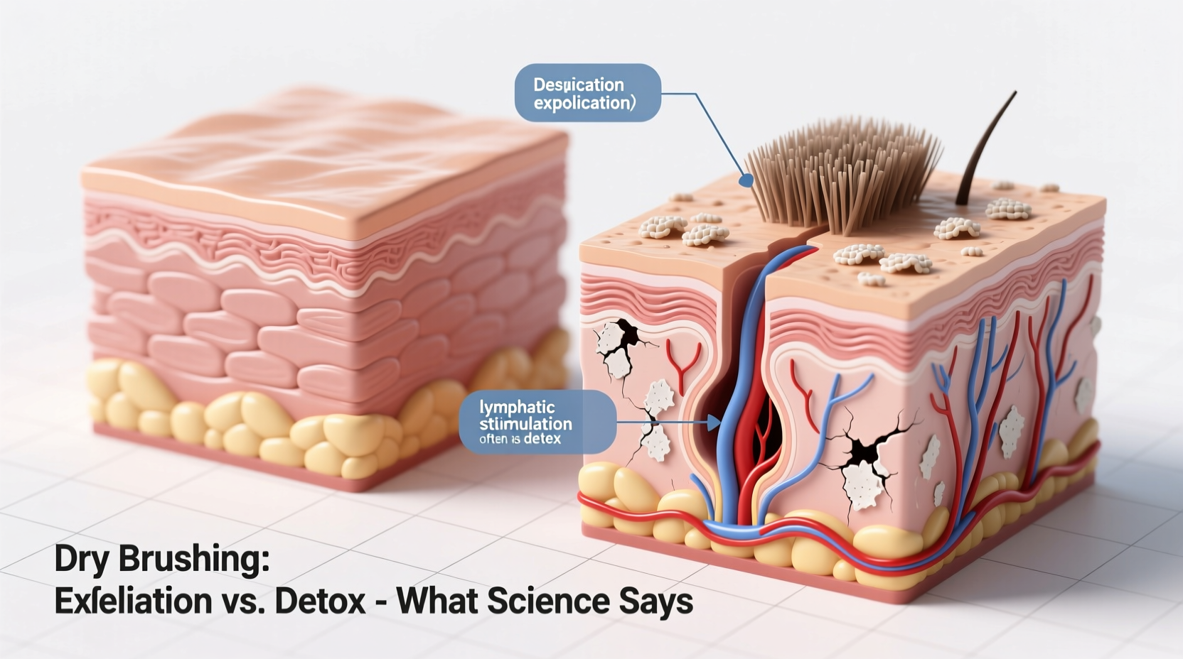is dry brushing your skin really detoxifying or just exfoliating with extra steps