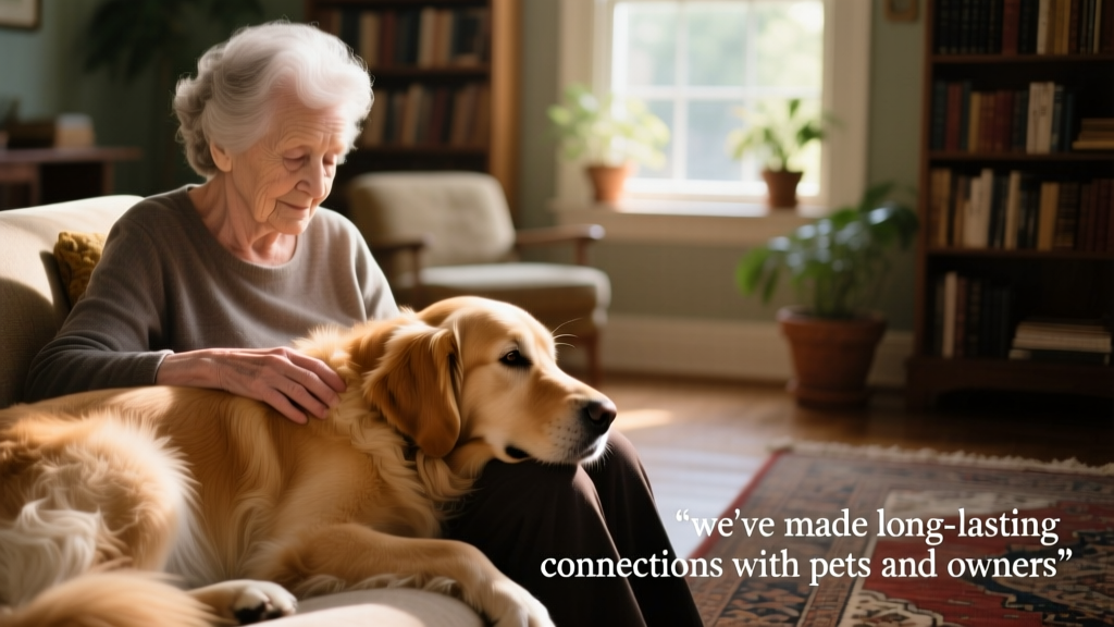 "We've made long-lasting connections with pets and owners”
