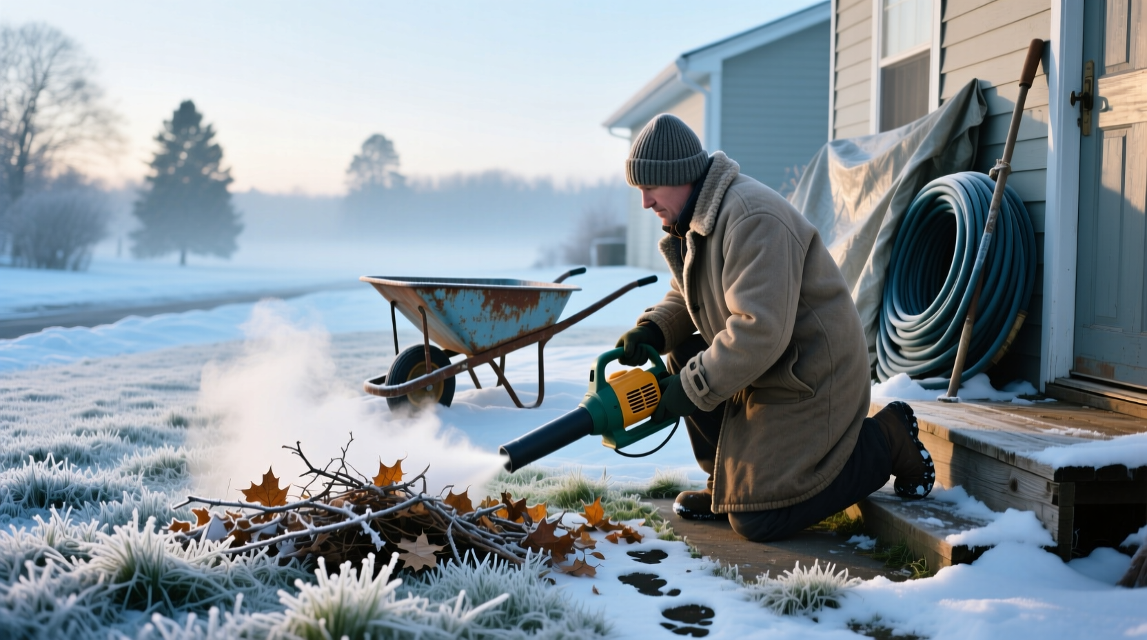 winter lawn tasks