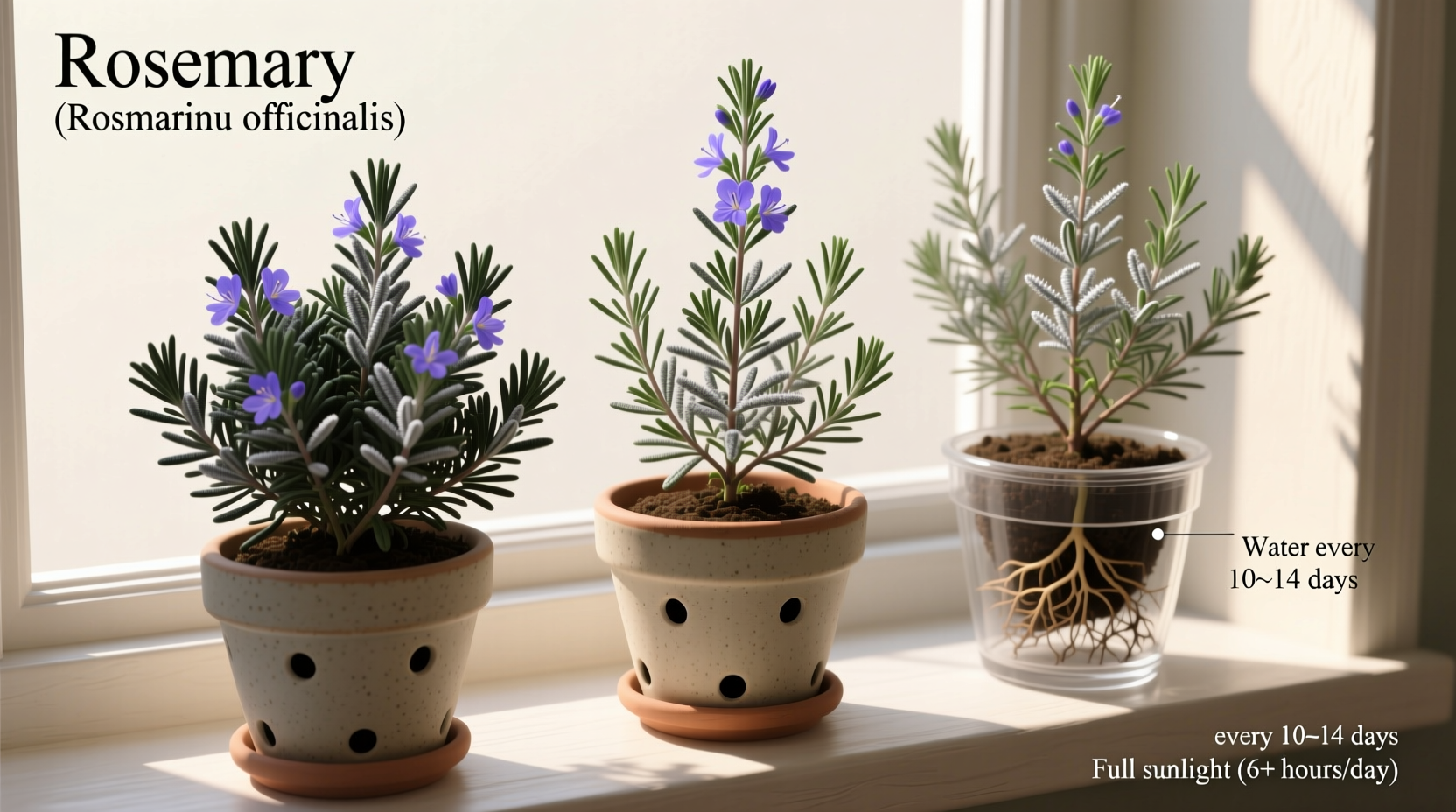 Grow Fresh Rosemary Indoors: 5 Tips | TheHomeSprouts