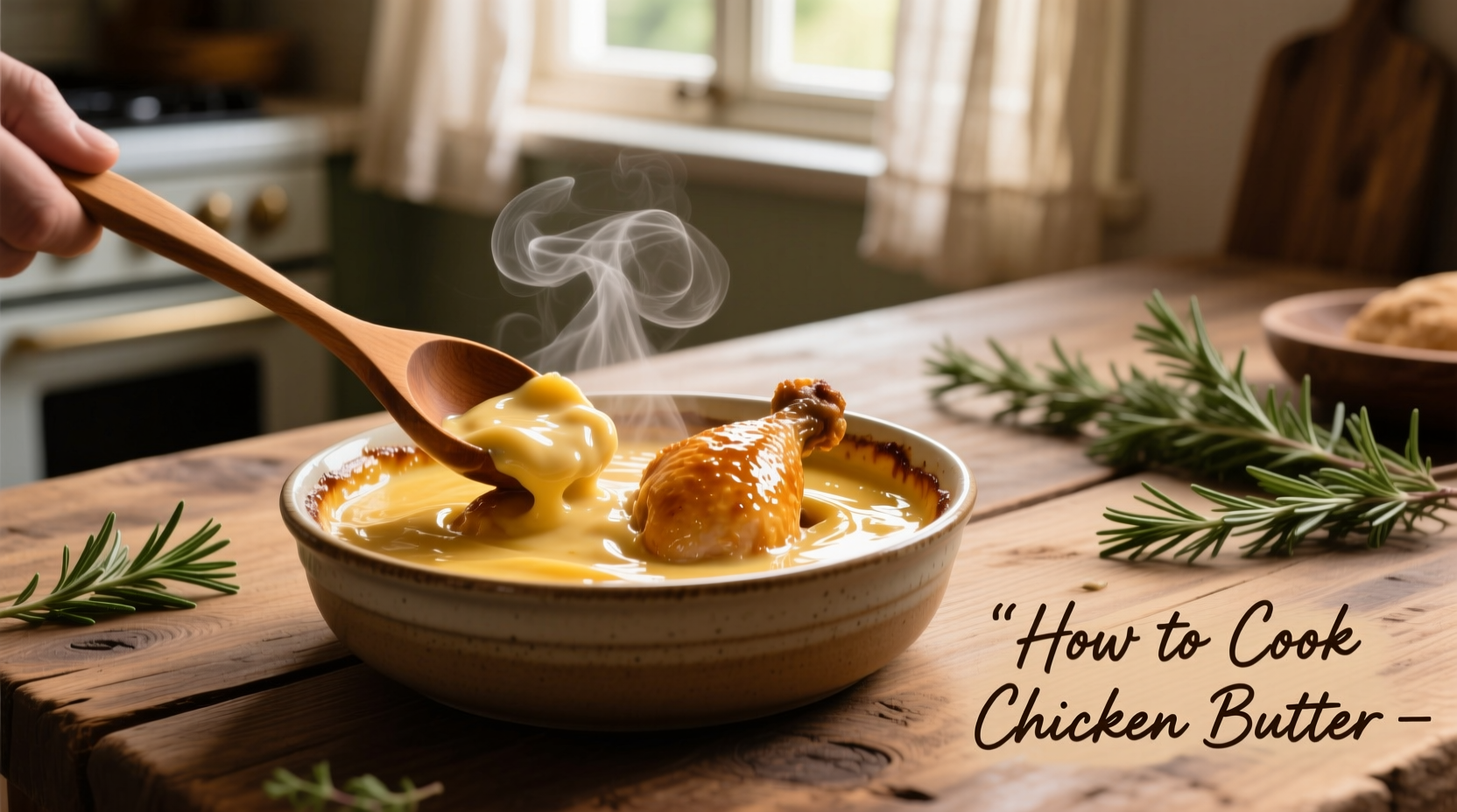 how to cook chicken butter