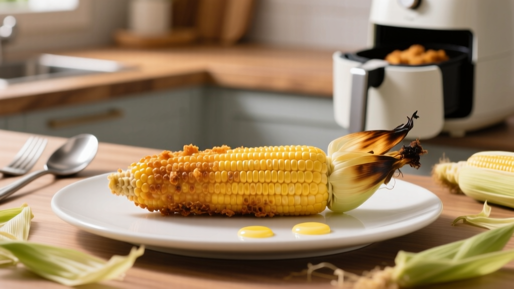 Best Corn on the Cob Air Fryer Recipe (Crispy & Juicy!)