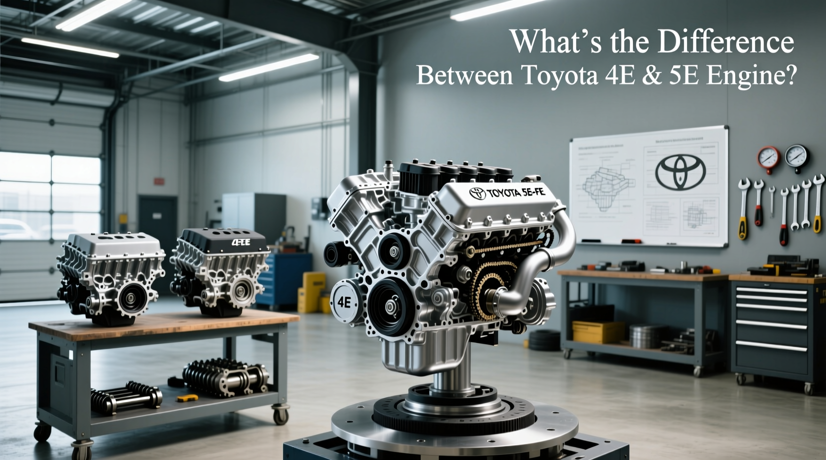 How to Choose Toyota Engine 5EFE: 4E vs 5E Difference Buying Guide