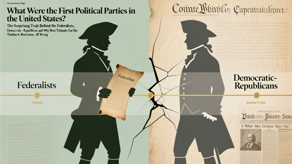 U.S. First Parties: Federalists vs. Democratic-Republicans