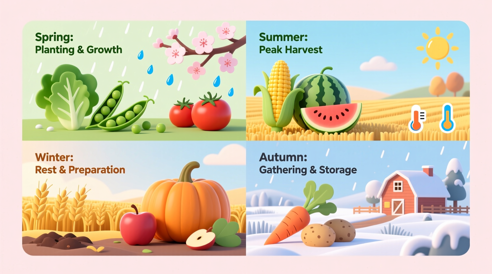 Seasonal Crop Guide: Best Times to Grow Food Crops