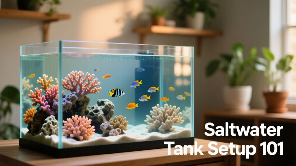 Saltwater Tank Setup 101: A Beginner’s Guide