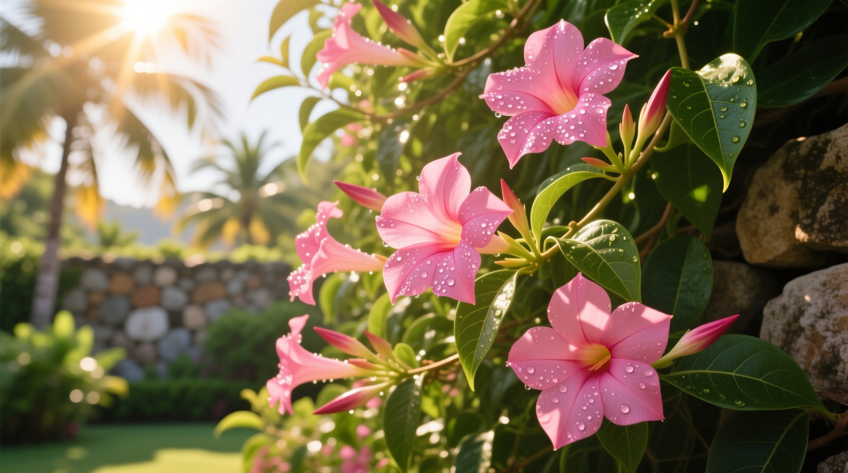 mandevilla full sun
