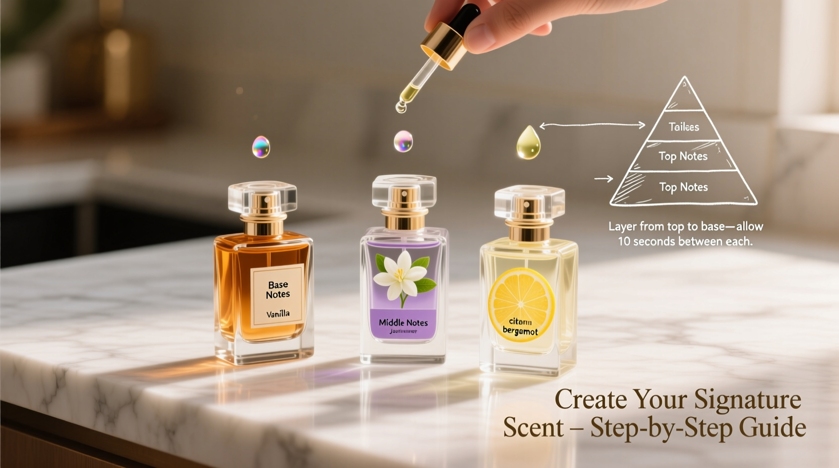 how to create a signature scent using layering fragrance techniques