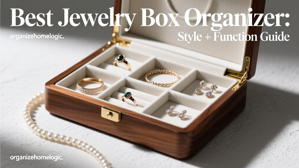 Best Jewelry Box Organizer: Style & Function Guide
