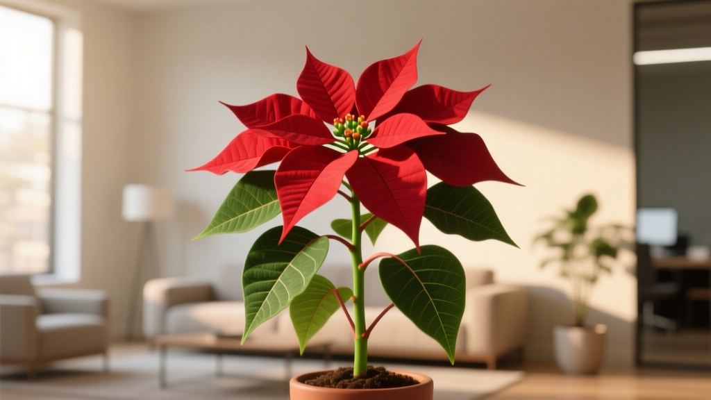 Poinsettia Light Needs: How Much Sun to Bloom & Thrive