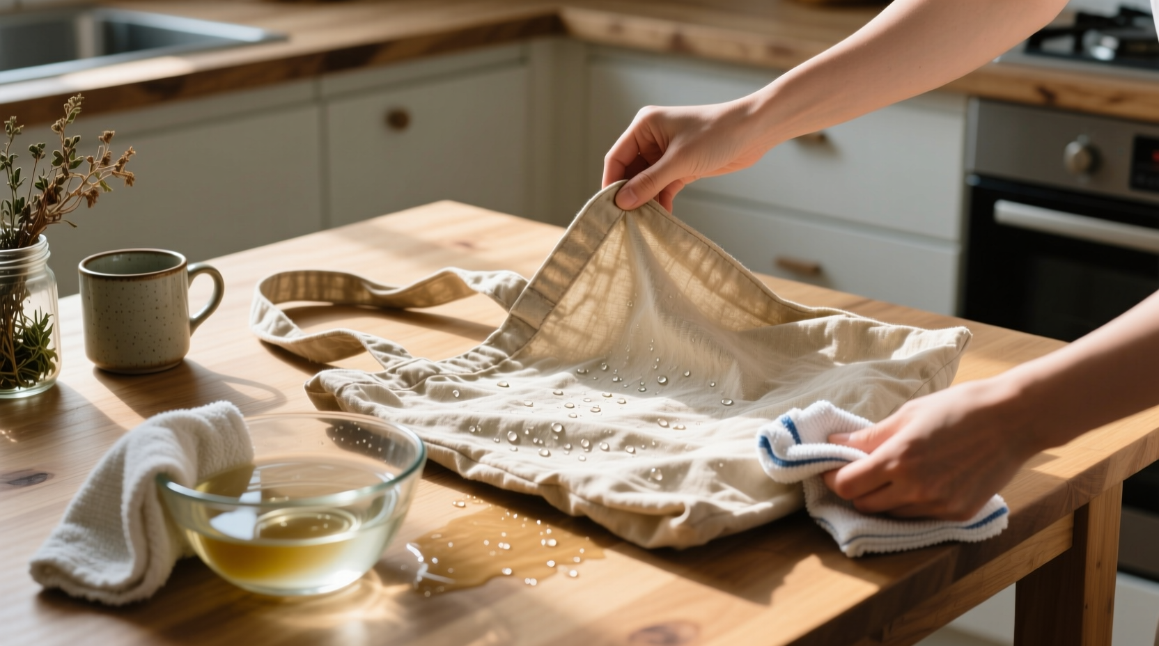 how to revive stiff canvas tote bags