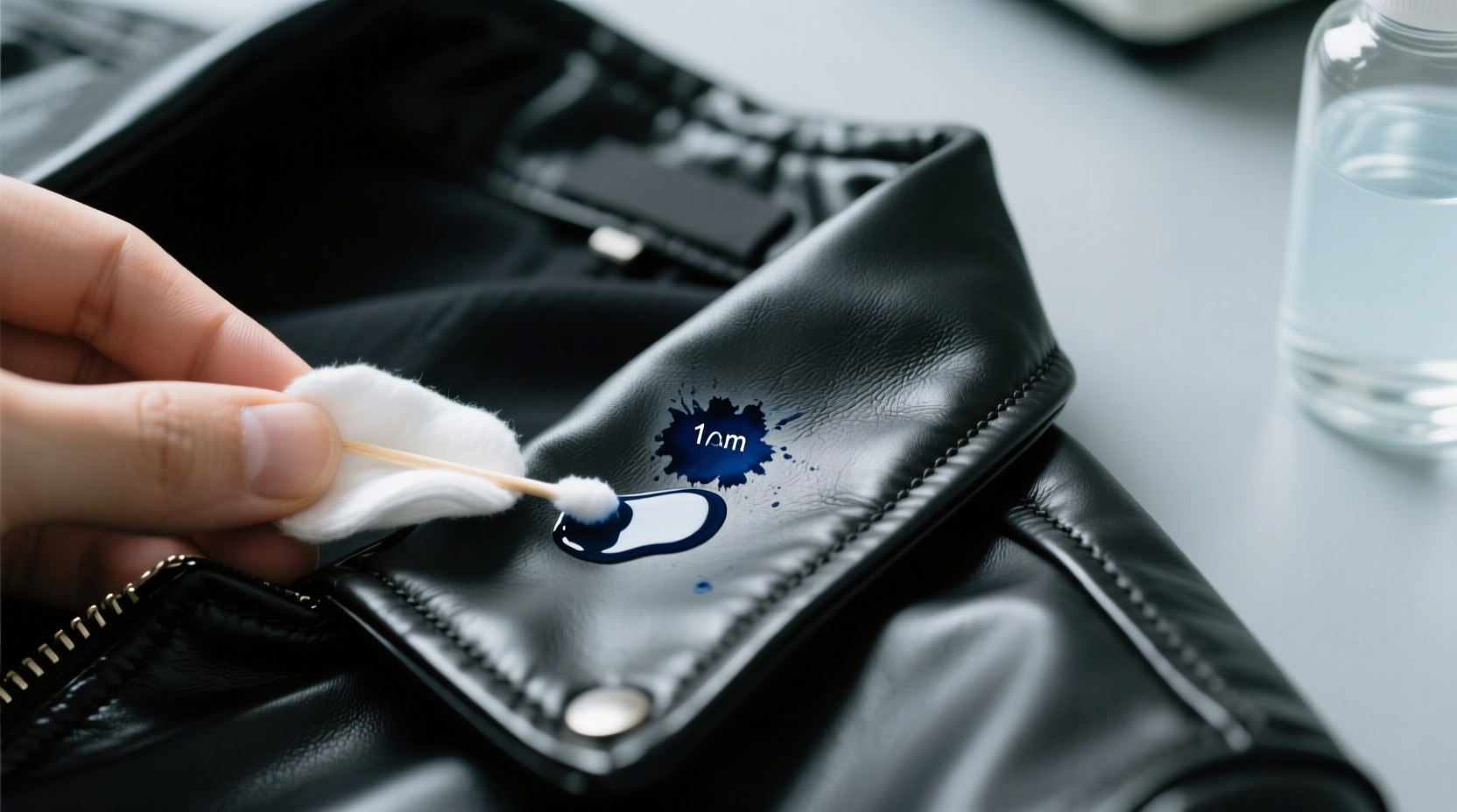 how to remove ink from leather jacket lining