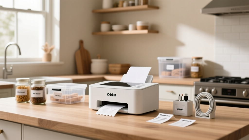 Cricket Label Printer: Safety-First Home Organization