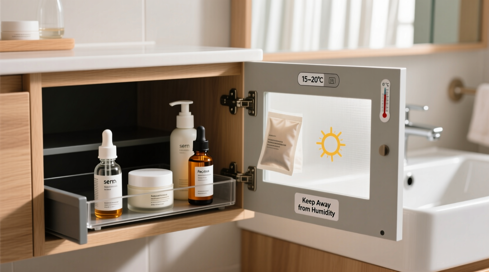 best ways to store opened skincare products without losing potency or inviting bacteria