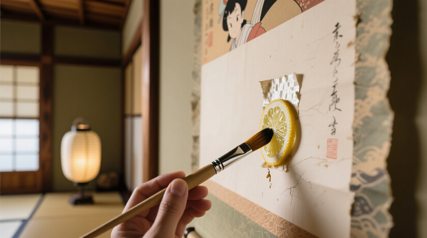 eco friendly cleaning tips for anime scrolls