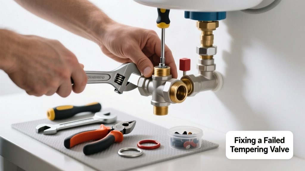 Fixing a Failed Tempering Valve in Your Hot Water System