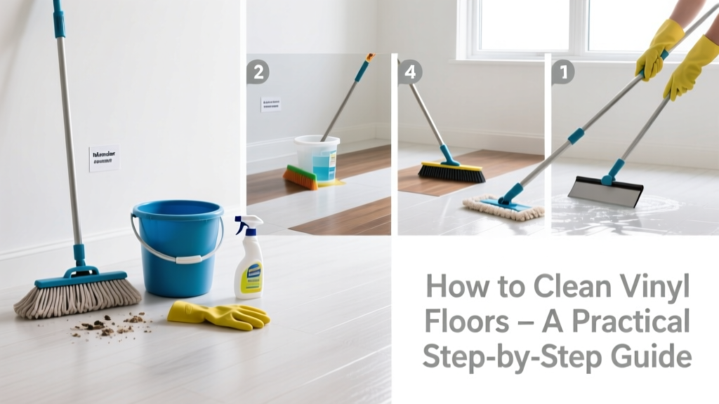 How to Clean Vinyl Floors: A Practical Step-by-Step Guide