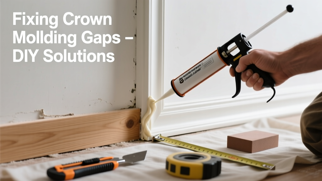 Fixing Crown Molding Gaps: Causes & DIY Solutions