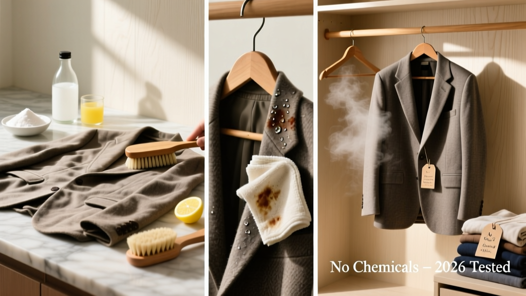Proven: How to Clean Suits Without Chemicals in 2026