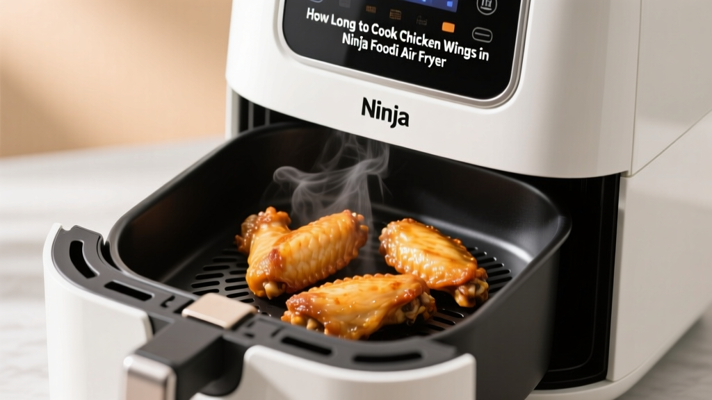 How Long to Cook Chicken Wings in Ninja Foodi Air Fryer