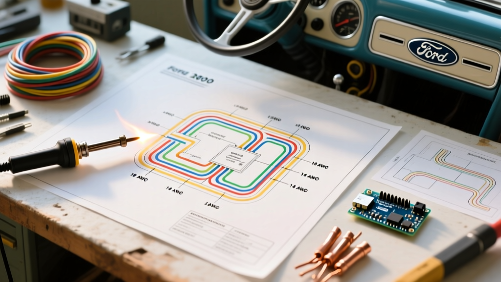 Guide to the Ford 3000 Electrical Wiring Diagram and Restoration
